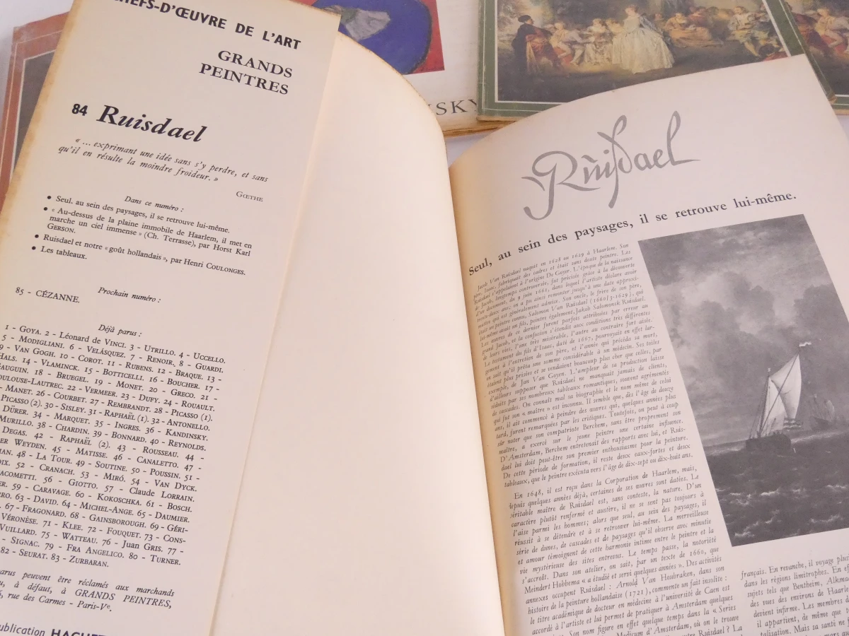 Partij Vintage Kunstmagazines – "Chefs-d'œuvre de l'art" (Hachette) - foto 6