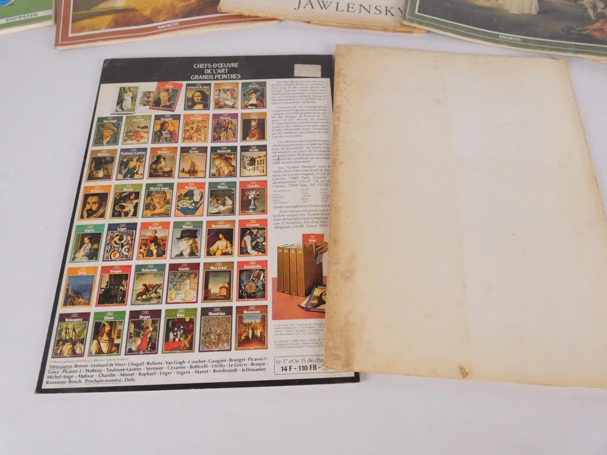 Partij Vintage Kunstmagazines – "Chefs-d'œuvre de l'art" (Hachette) - foto 9