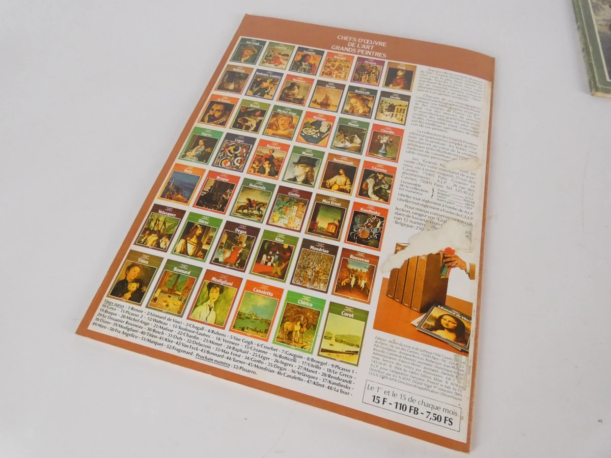 Partij Vintage Kunstmagazines – "Chefs-d'œuvre de l'art" (Hachette) - foto 22