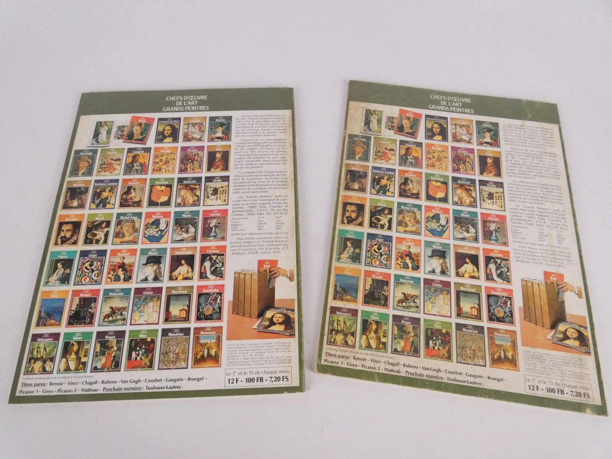 Partij Vintage Kunstmagazines – "Chefs-d'œuvre de l'art" (Hachette) - foto 30