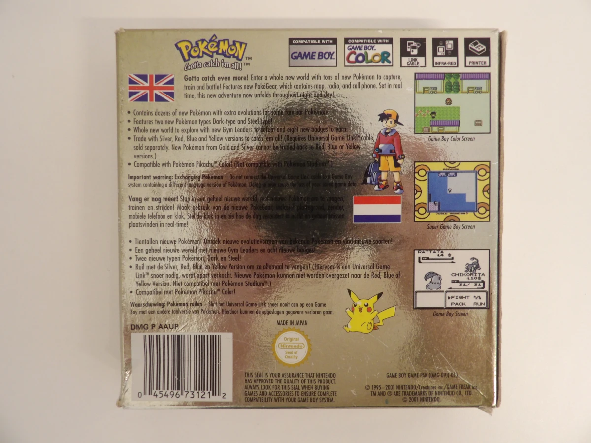 Pokémon Gold Version - Game Boy Color-game - foto 2