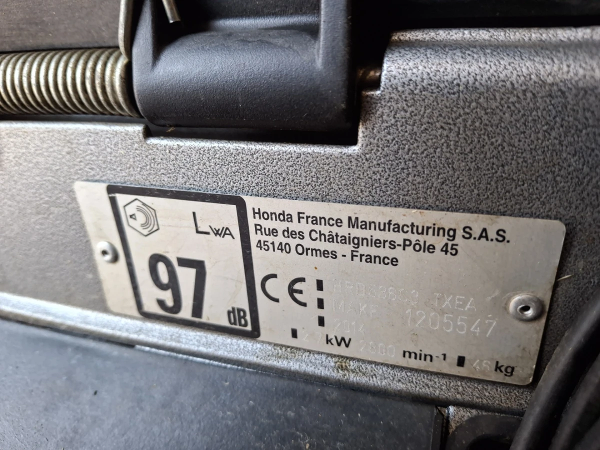 Benzine grasmaaier Honda HRD 536C - foto 3