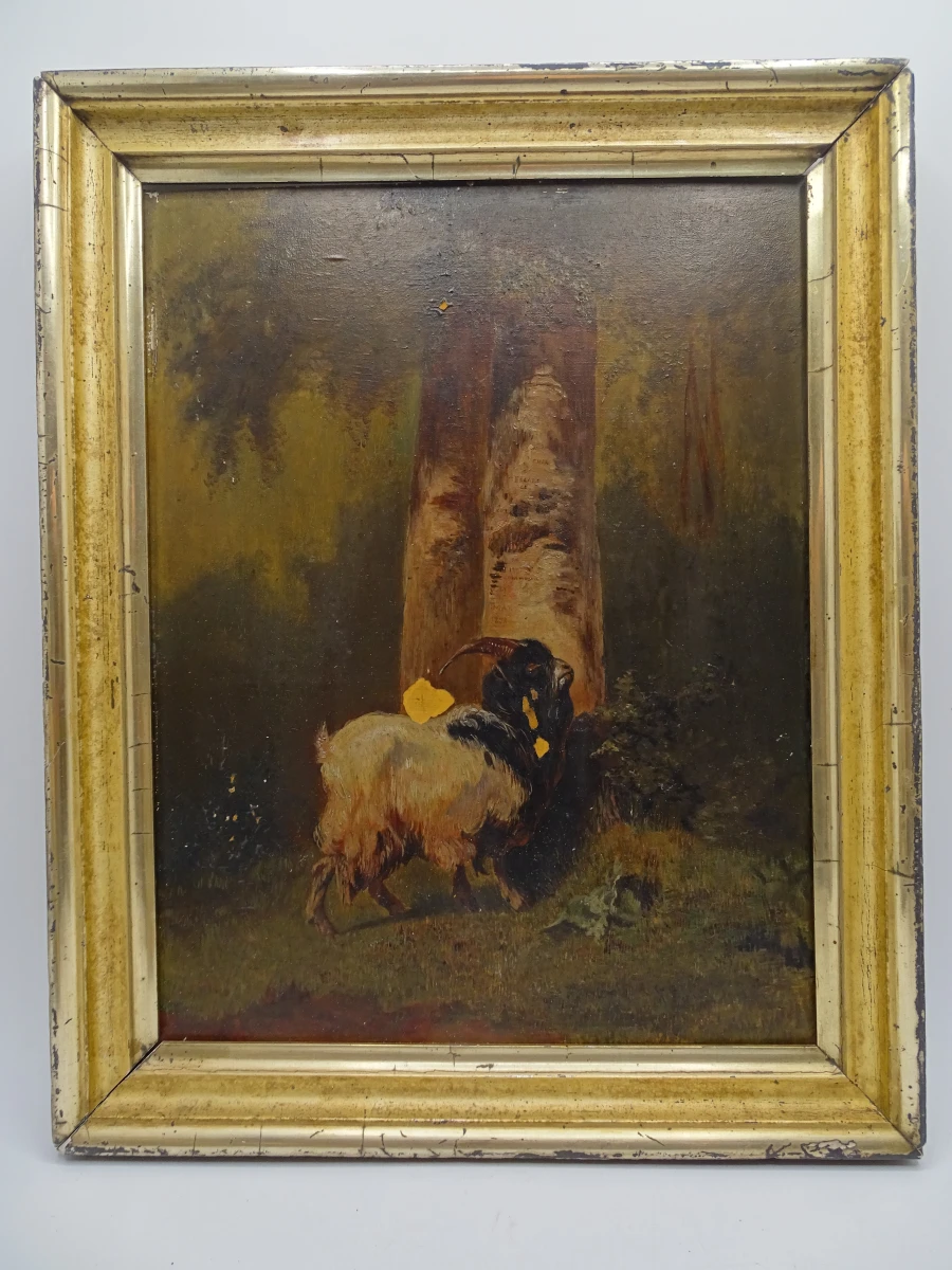 3 oude olieverfschilderijen - foto 2