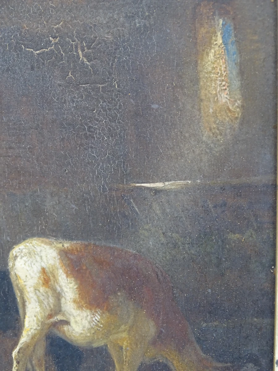 3 oude olieverfschilderijen - foto 16
