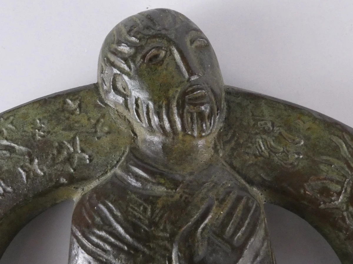 Bronzen Wanddecoratie Heilige Franciscus - foto 2