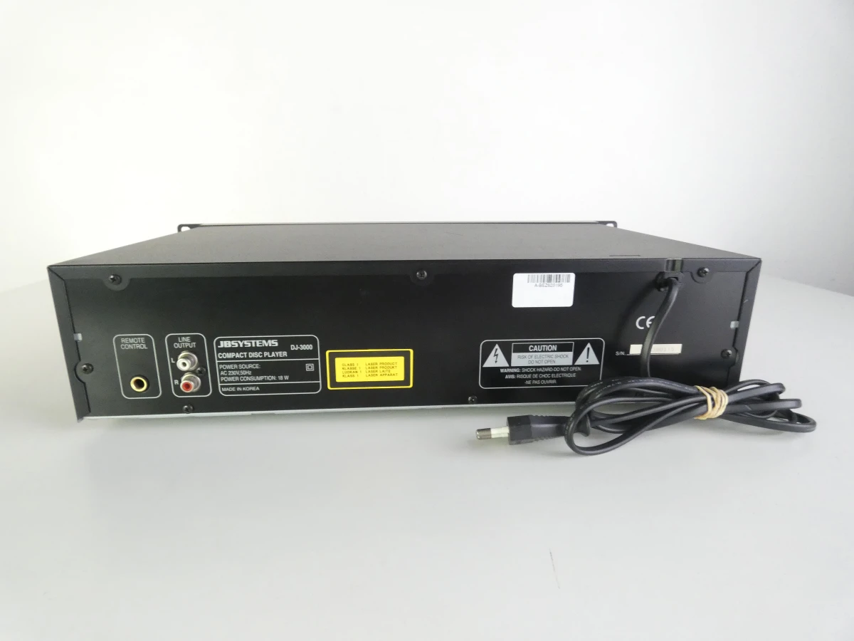 JBSYSTEMS DJ3000 Professionele CD-speler - foto 7