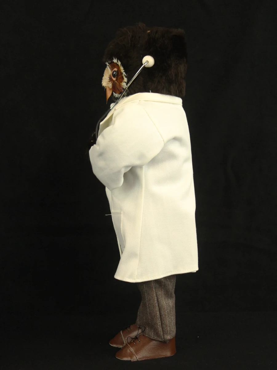 “The Doctor” vintage uil pop van The London Owl Company - foto 4