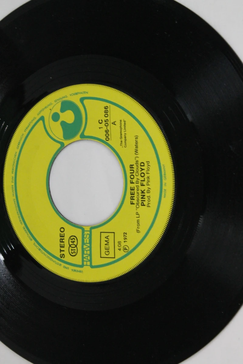 Vinyl single Pink Floyd - Free Four (1972) - foto 6