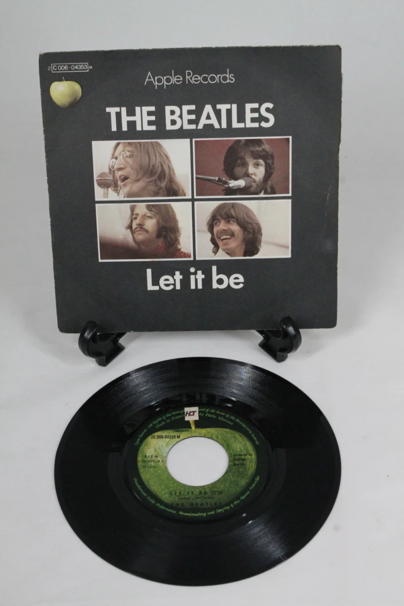 The Beatles - Let it be vinyl single - foto 4
