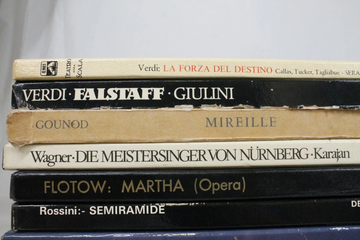 Verzameling klassieke opera vinylplaten - foto 3