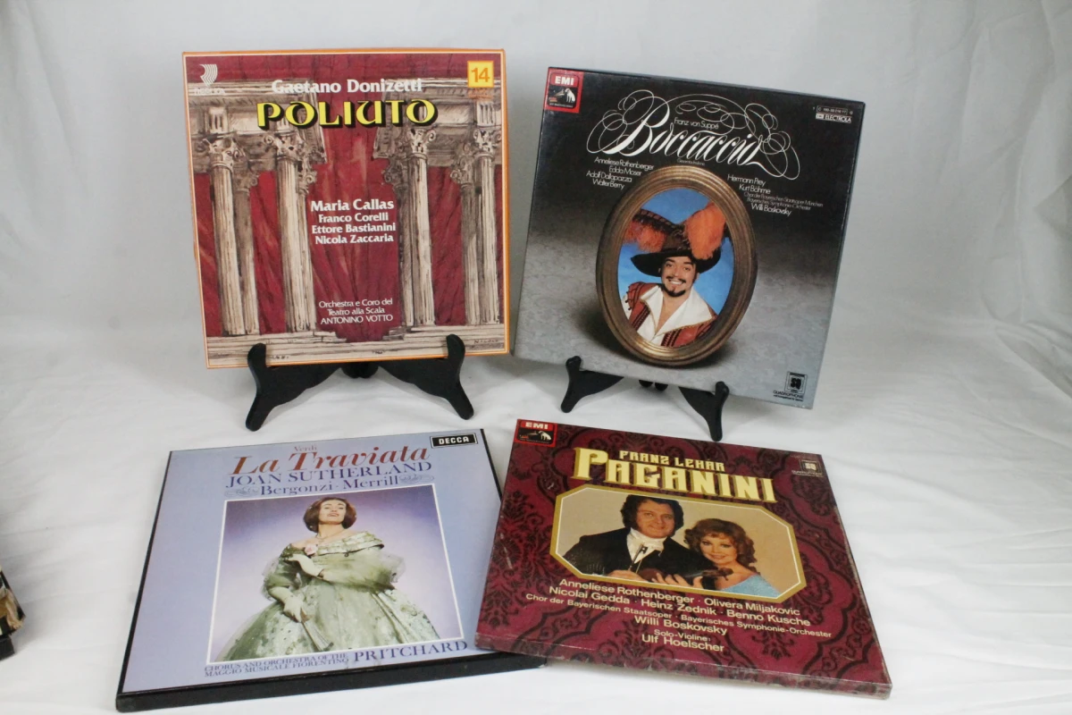 Verzameling klassieke opera vinylplaten - foto 7