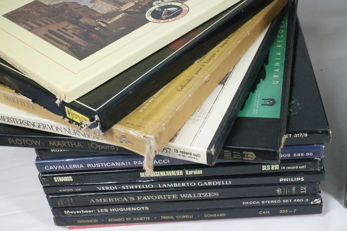 Verzameling klassieke opera vinylplaten - foto 6