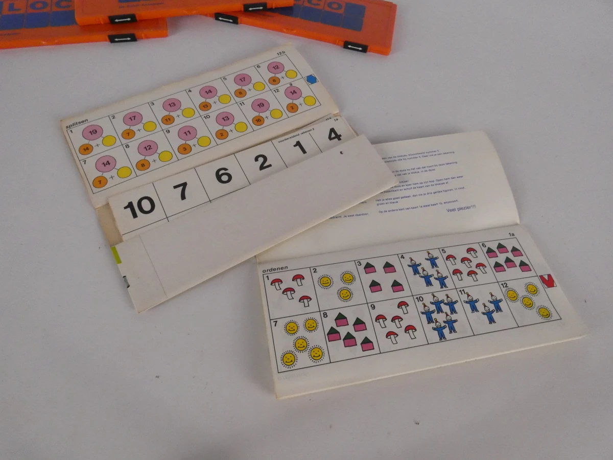 Mini Loco educatief rekenspel met kaarten en doosjes - foto 3