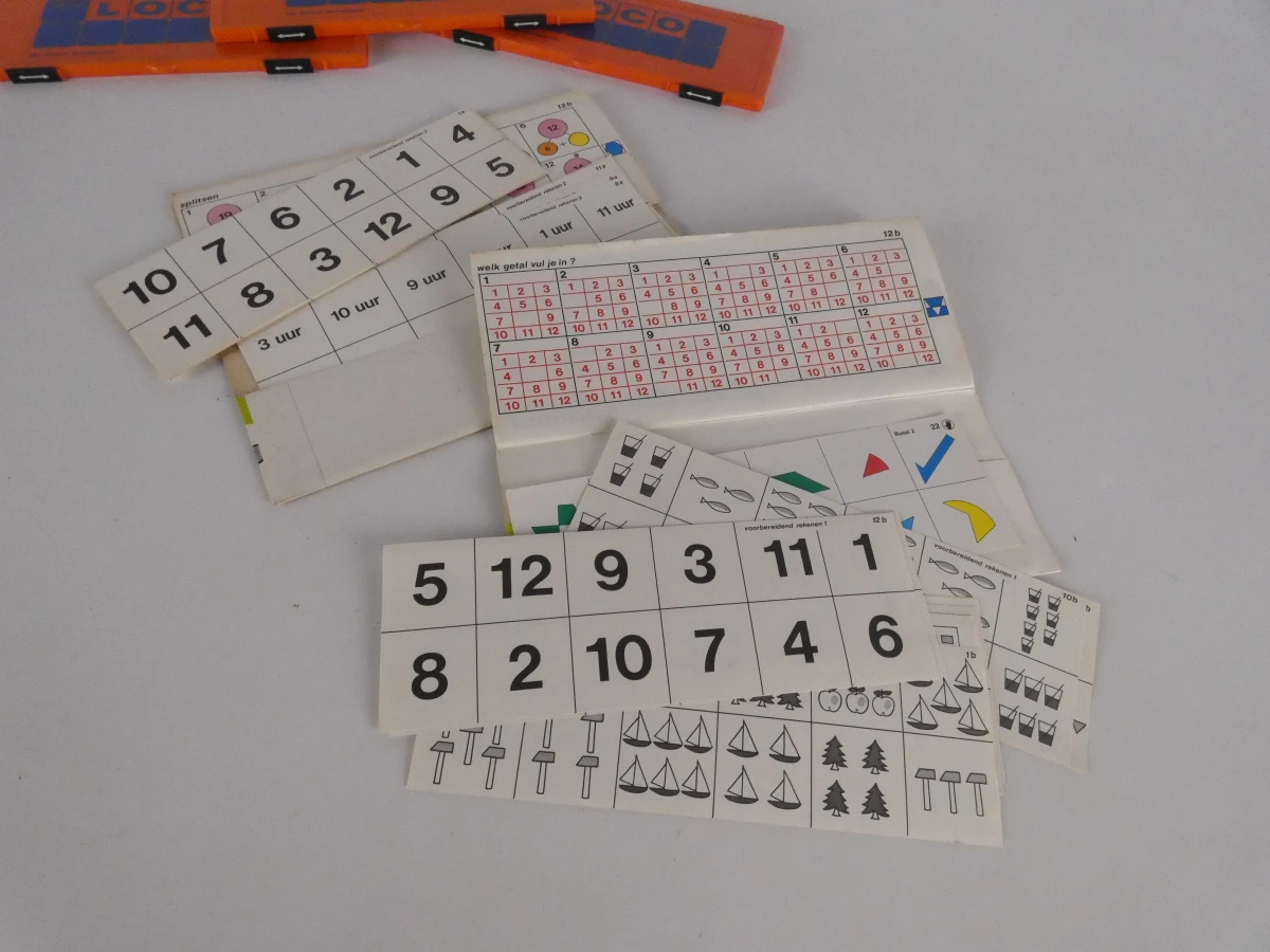 Mini Loco educatief rekenspel met kaarten en doosjes - foto 4