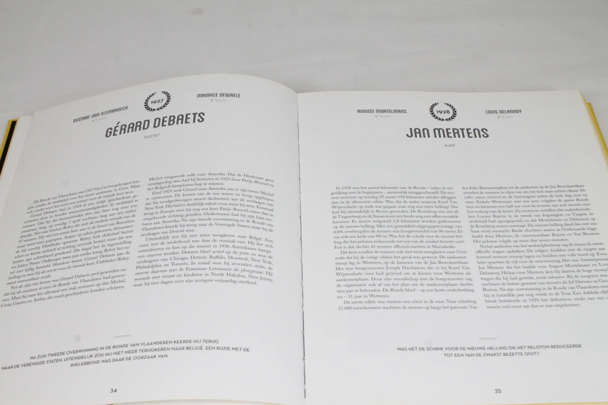 Hardcoverboek: 100 jaar de Ronde van Vlaanderen: 1913 - 2013 - foto 4
