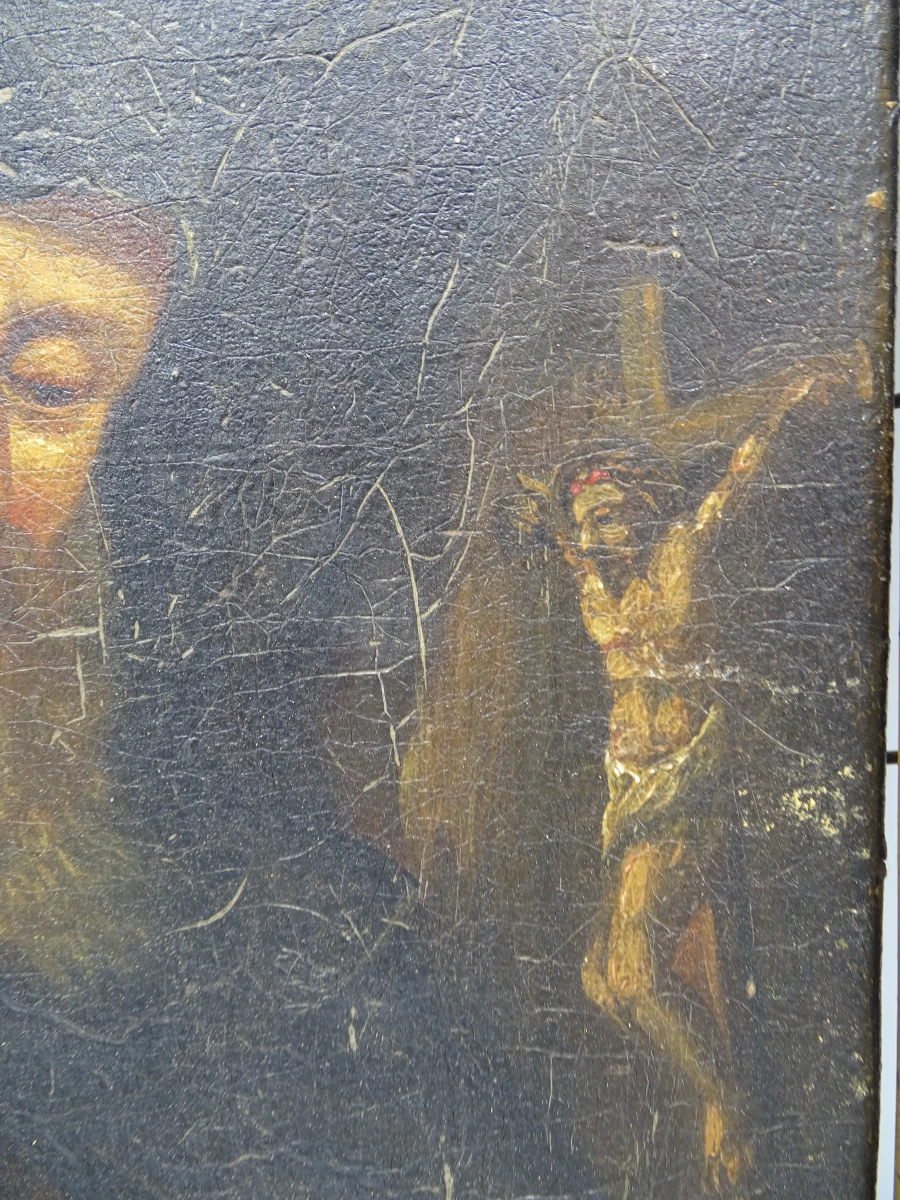 19 eeuwse olieverfschilderij - foto 6