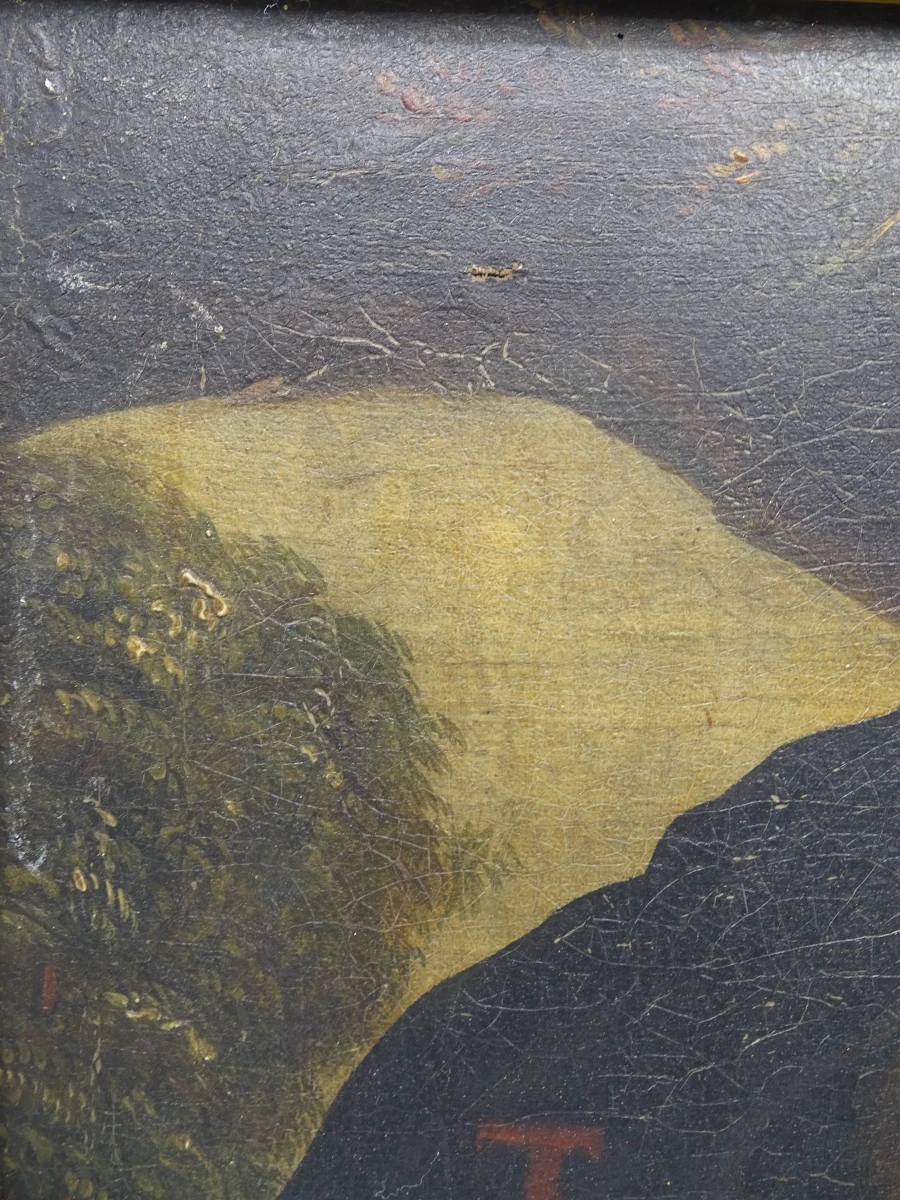 19 eeuwse olieverfschilderij - foto 5