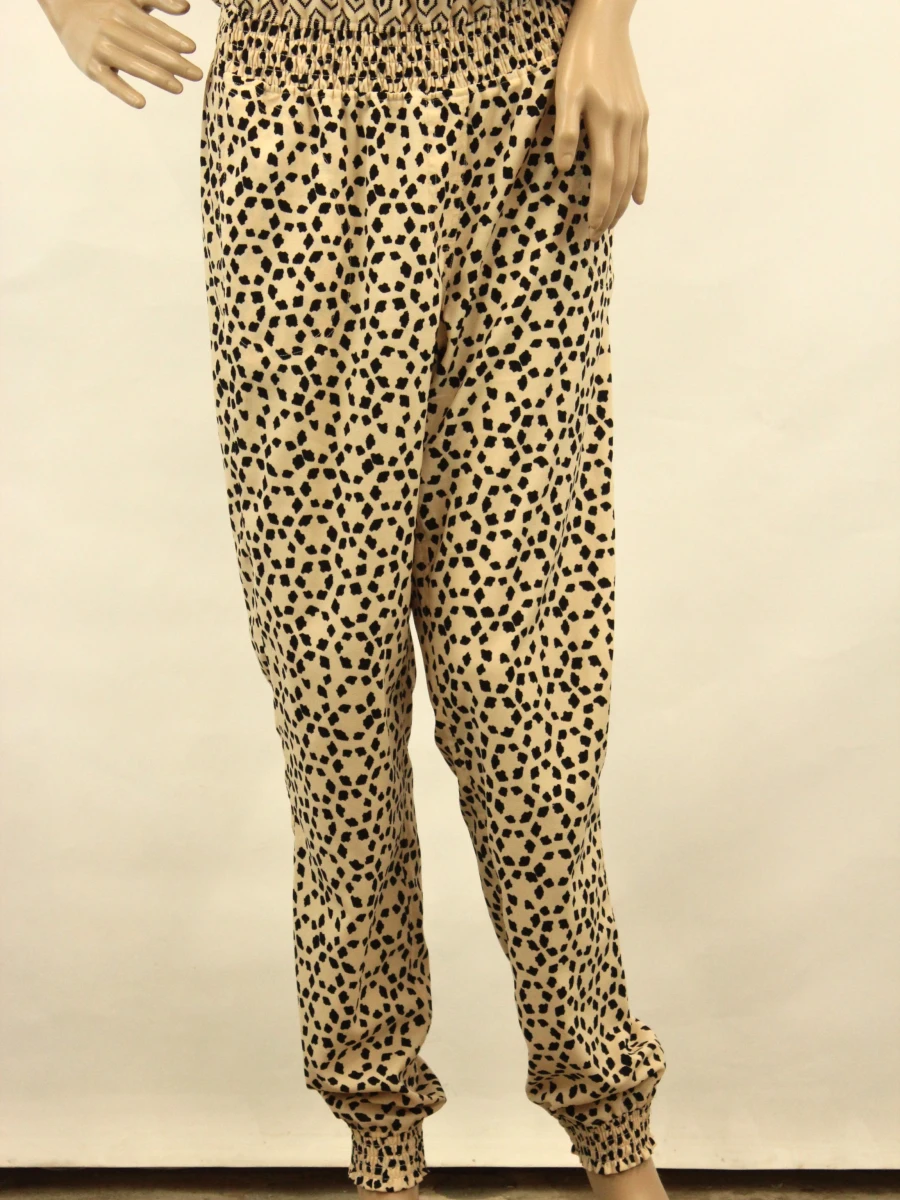 Essentiel Antwerp bustier jumpsuit met luipaardprint - foto 4