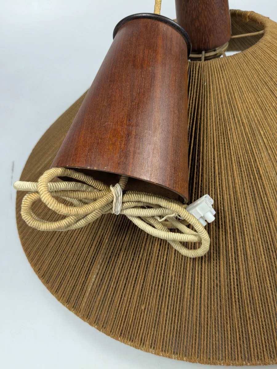 Vintage hanglamp van Temde Leuchten - foto 2