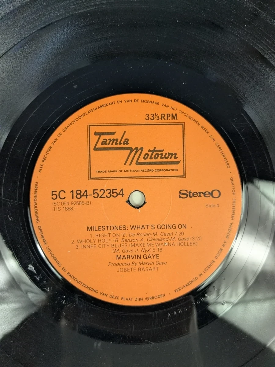 Vinyl LP Marvin Gaye - Let's Get It On / What's Going On - foto 10