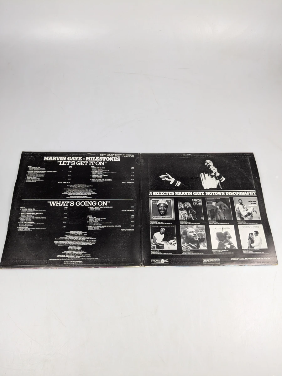 Vinyl LP Marvin Gaye - Let's Get It On / What's Going On - foto 4