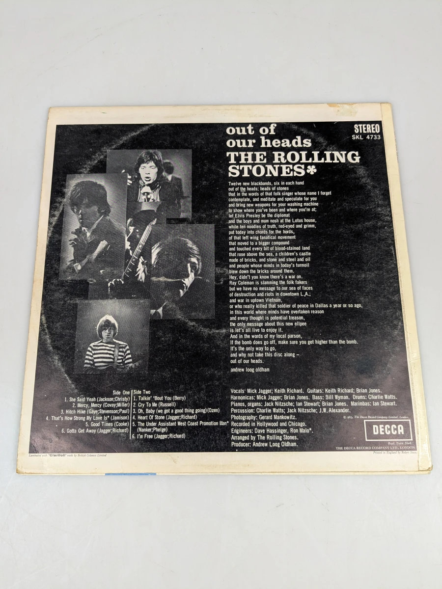 Vinylplaat The Rolling Stones - Out of Our Heads - foto 2