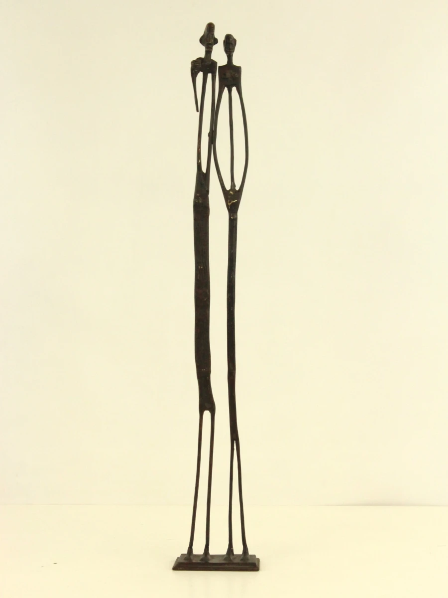 XL Gestileerd langgerekte figuren in de stijl van Giacometti - foto 1