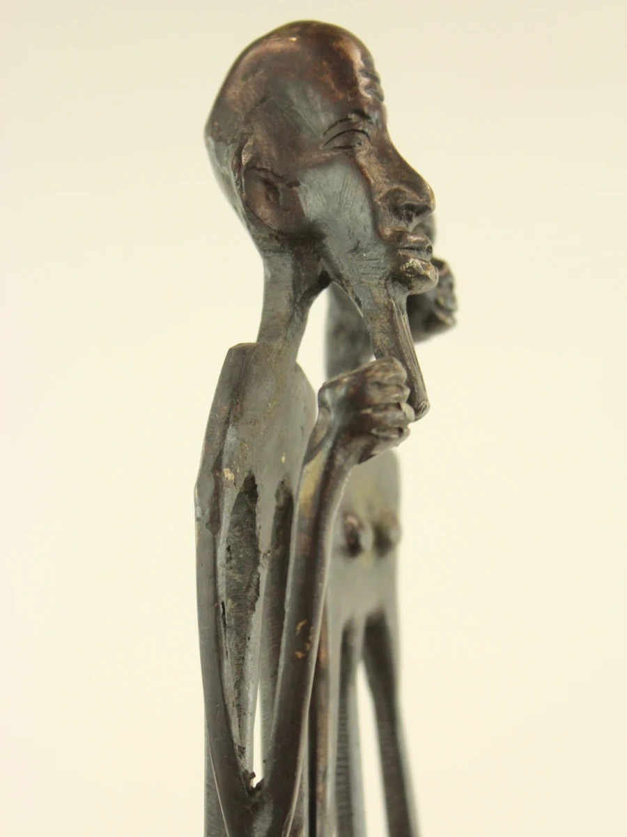 XL Gestileerd langgerekte figuren in de stijl van Giacometti - foto 7