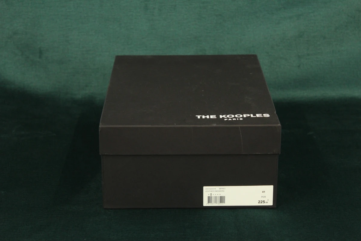 The Kooples Paris witte sneakers met veterhaken 41 ‘New’ - foto 2
