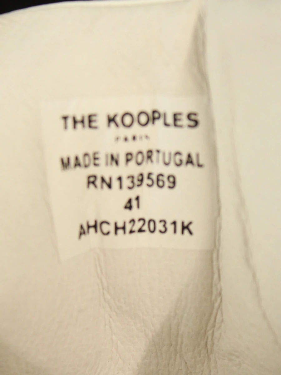 The Kooples Paris witte sneakers met veterhaken 41 ‘New’ - foto 9