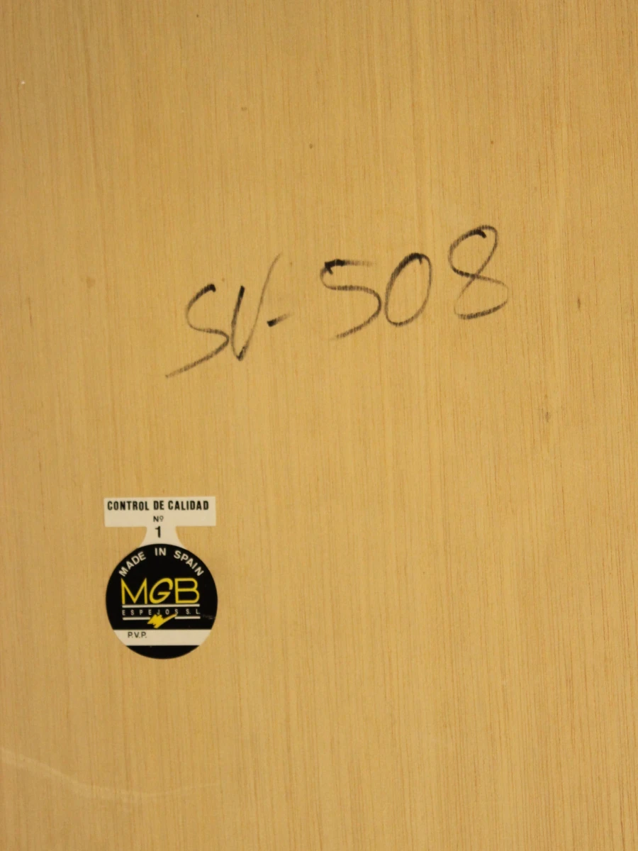 XL Spiegel met facetgeslepen spiegelrand en goudkleurige details – Made in Spain - foto 8