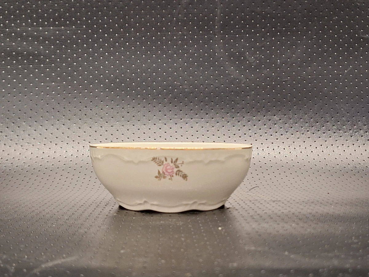 Vintage Boch La Louvière set van 6 nestkommen model Capri decor Suzon - foto 8