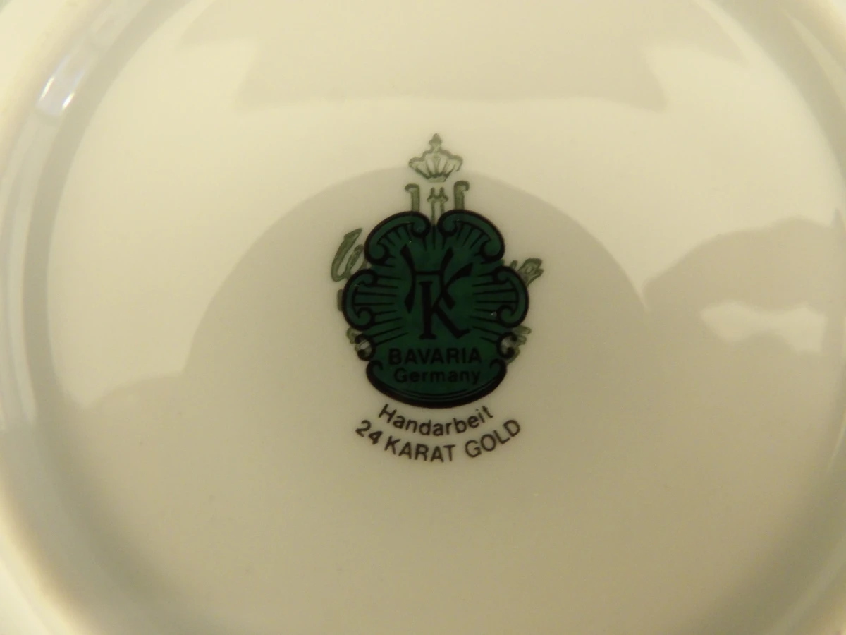 Vintage HK Bavaria porseleinen serviesset - foto 6
