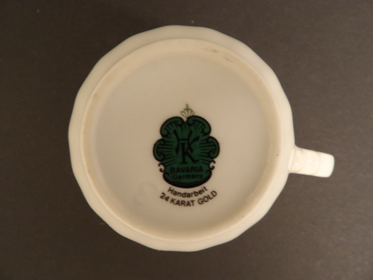 Vintage HK Bavaria porseleinen serviesset - foto 3