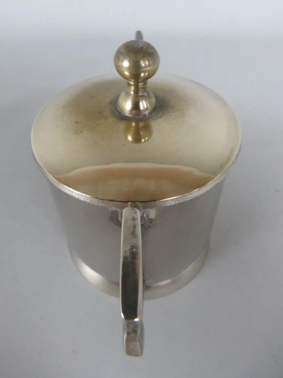Set zilverkleurig koffie- en theeservies met kan, pot en melkkan - foto 13