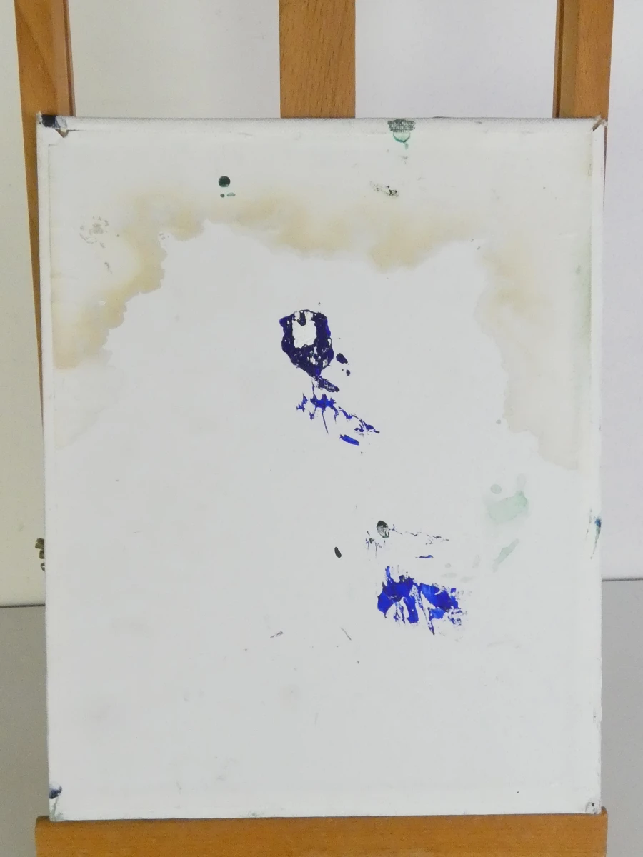 Expressionistisch portret van een vrouw – Olieverf op paneel - foto 6