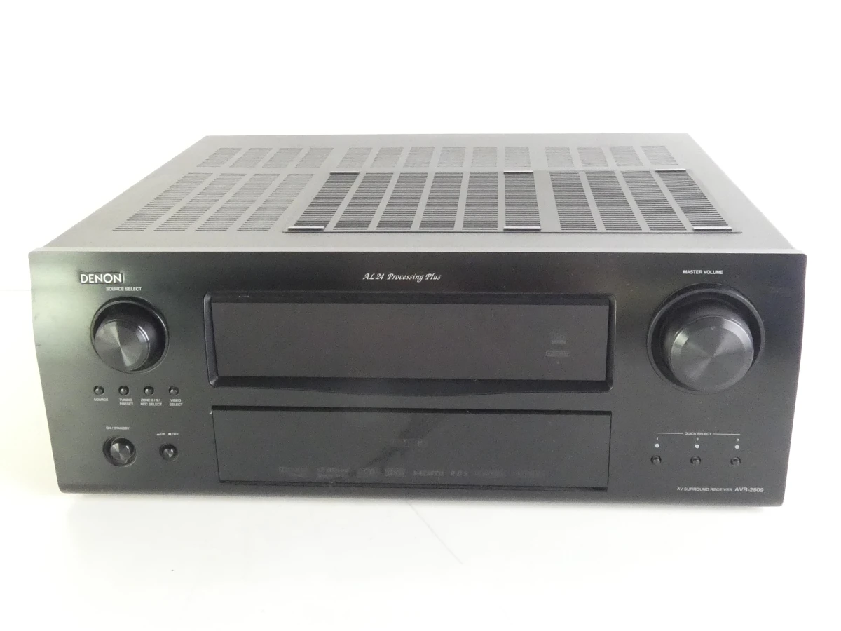 Denon AVR-2809 AV-receiver met afstandsbediening en kabels - foto 5