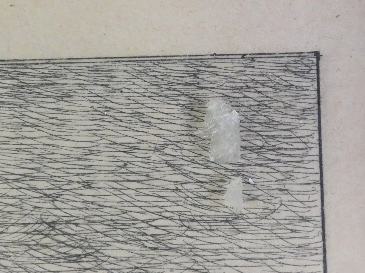 Ingelijste ets havenzicht - gesigneerd Rik Schaefels - foto 6