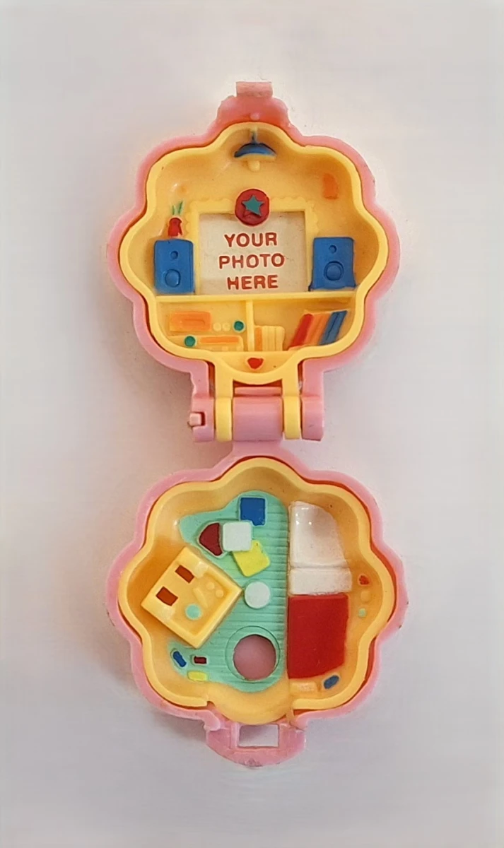 Set vintage Polly Pocket en Lovely Kitty speelgoeddoosjes - foto 8