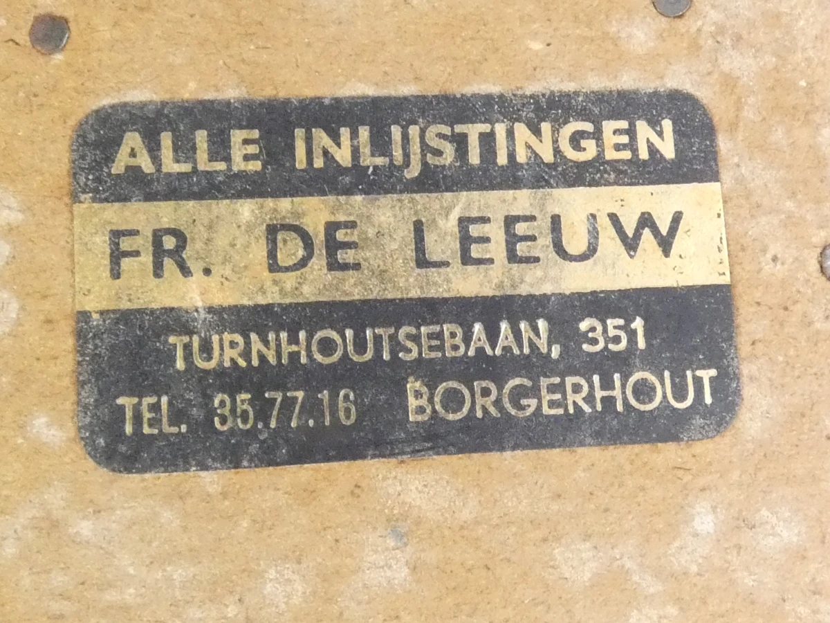 Roger Hebbelinck – gekleurde ets 'St. Andrieskerk te Antwerpen' - foto 13
