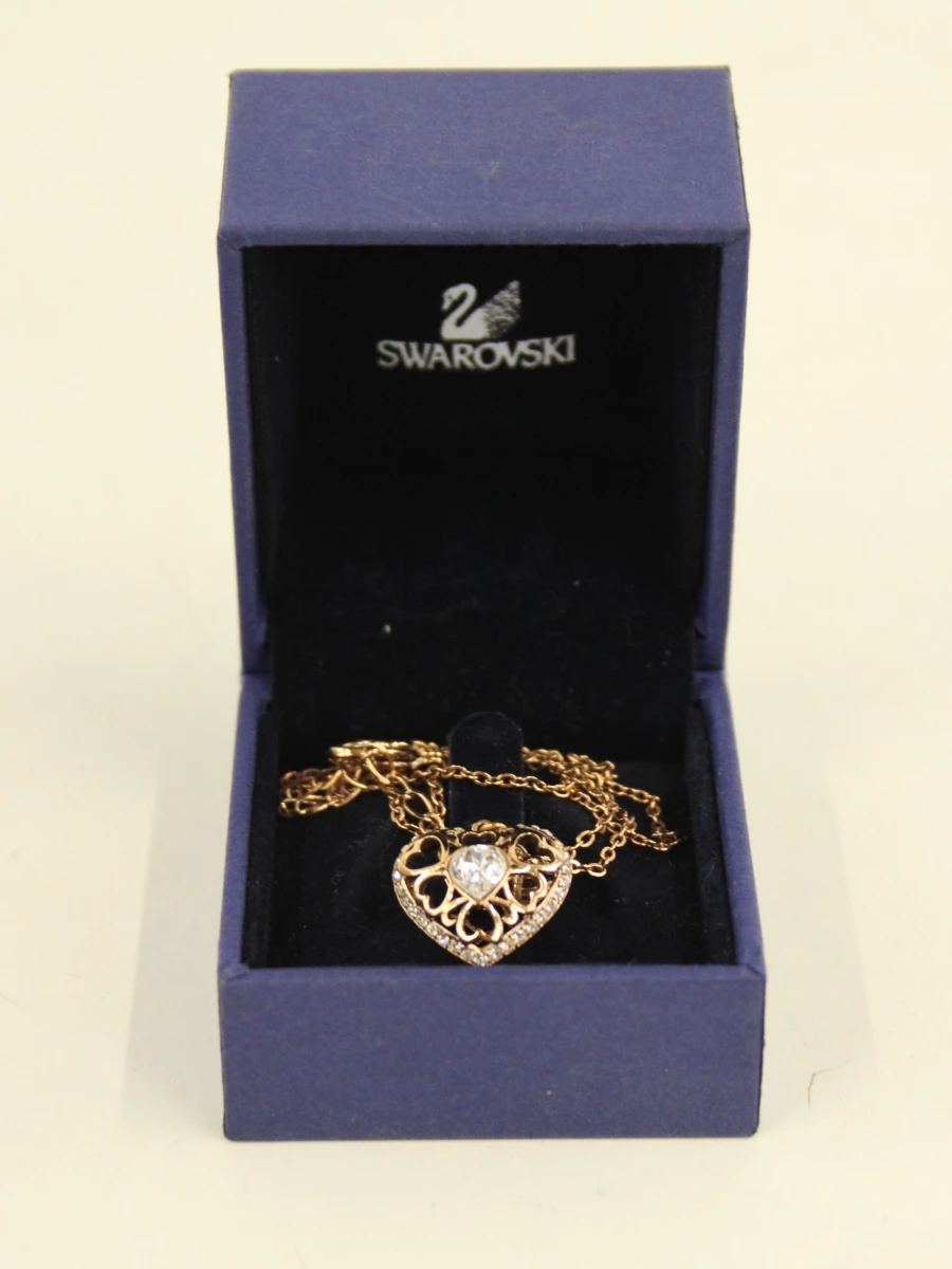 Swarovski hartvormige ketting - Tasha collectie - foto 3