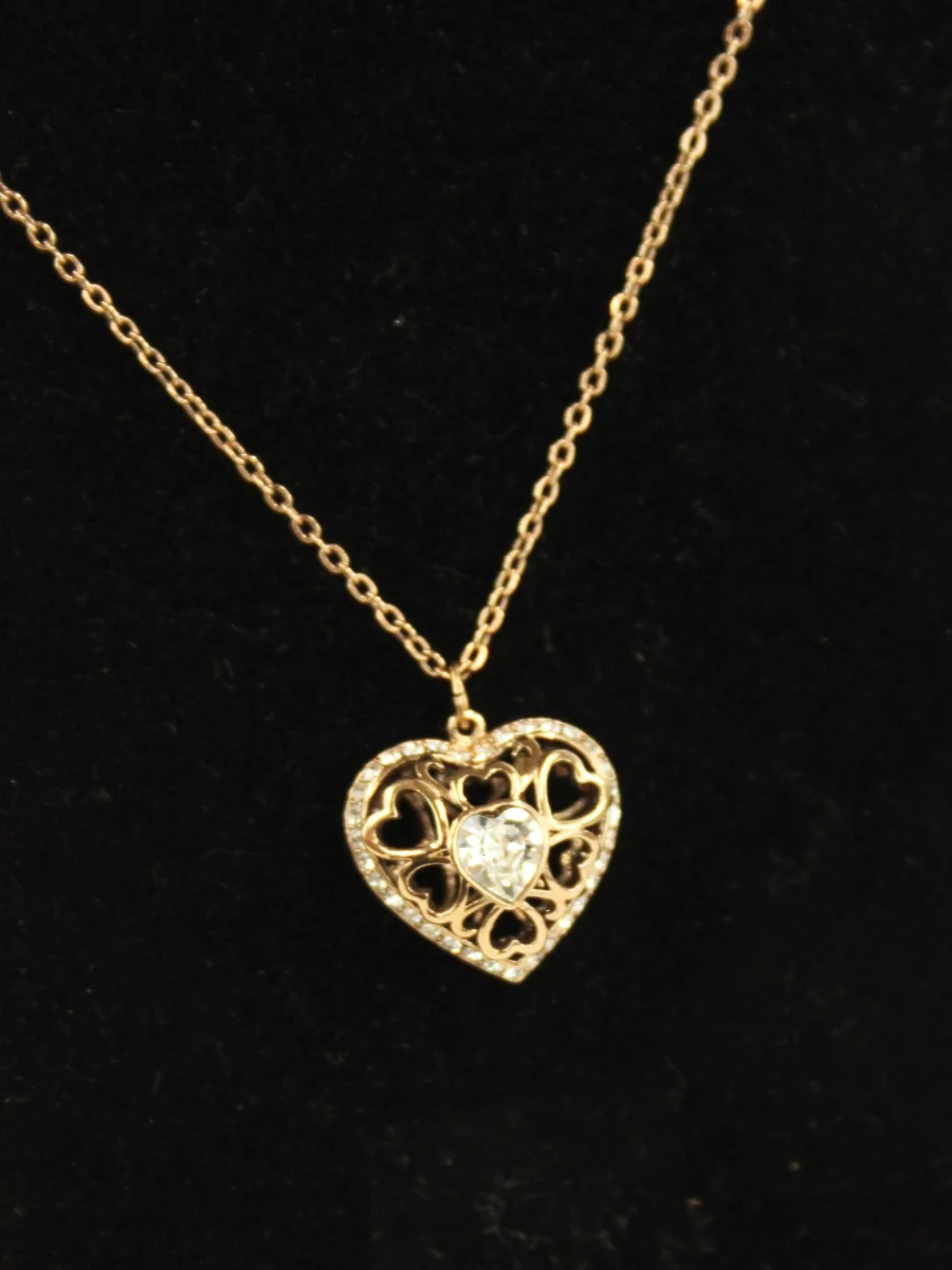 Swarovski hartvormige ketting - Tasha collectie - foto 5