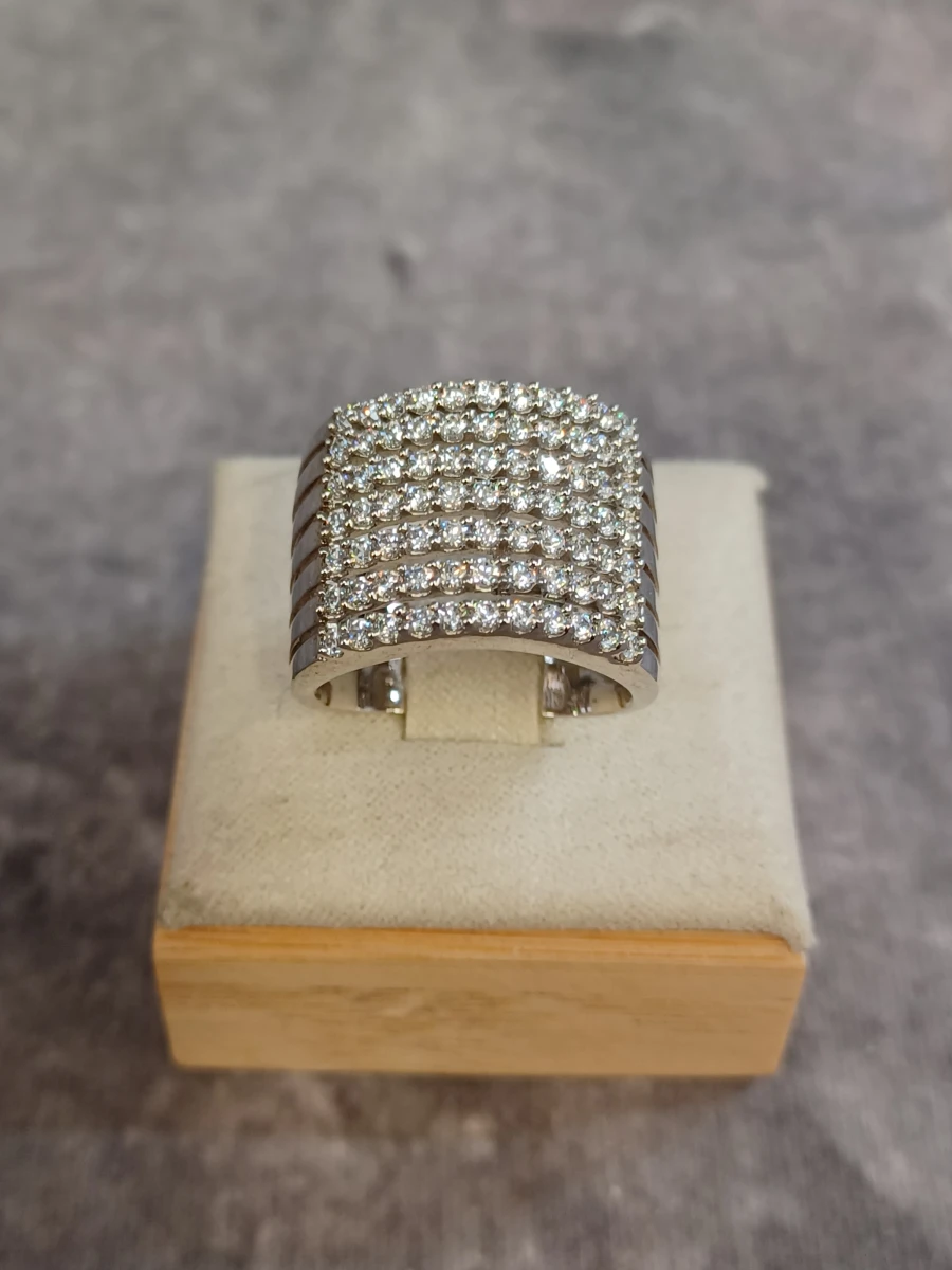 Zinzi zilveren sieradenset - 2 Ringen en oorbellen - foto 7