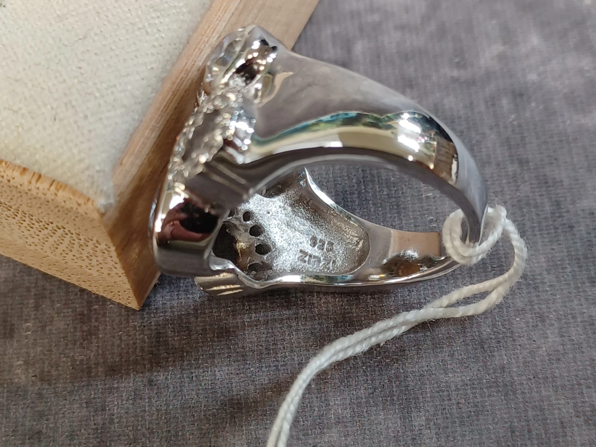 Zinzi zilveren sieradenset - 2 Ringen en oorbellen - foto 6