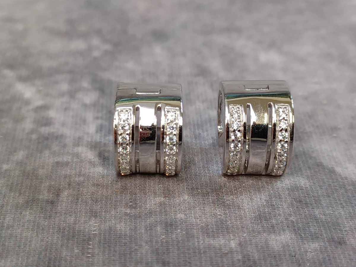 Zinzi zilveren sieradenset - 2 Ringen en oorbellen - foto 12