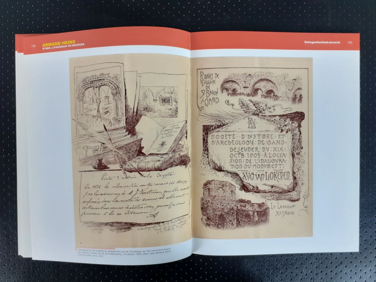 Boek: Armand Heins: Etser, lithograaf en drukker - foto 3