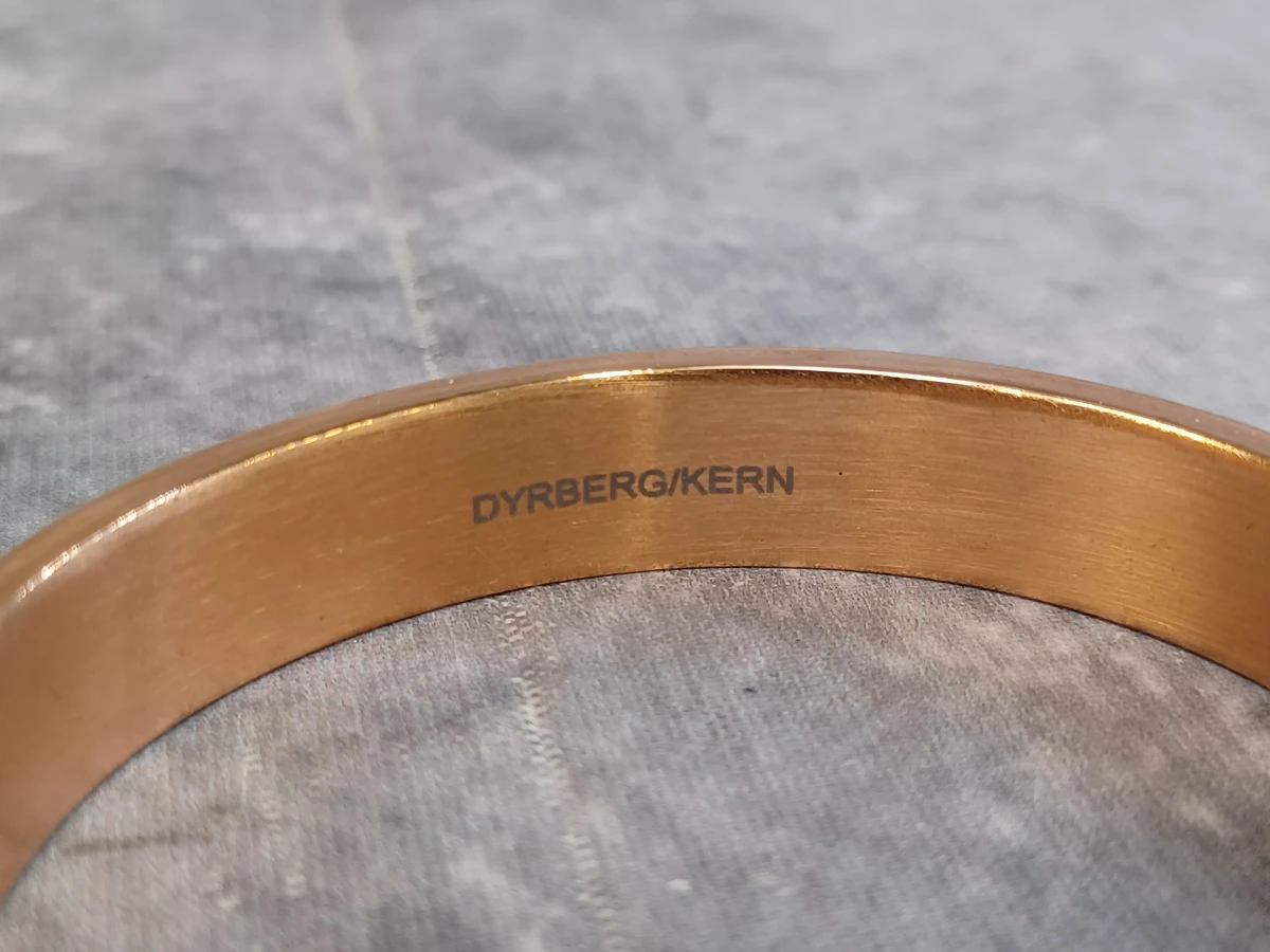 Sieradenset Dyrberg/Kern - Rosegoudkleurig met kristallen - foto 17