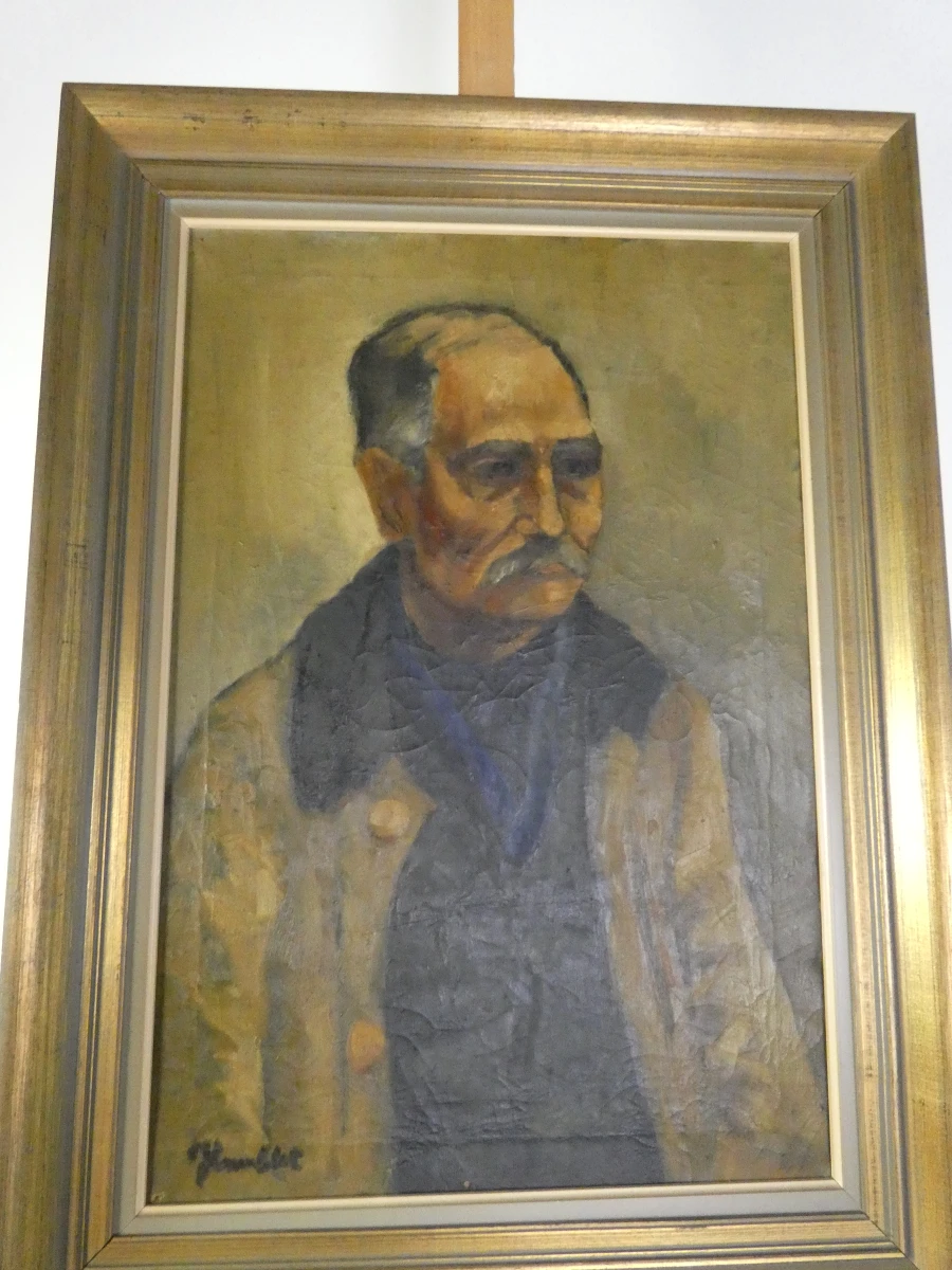 Portret – olieverf op doek - foto 2
