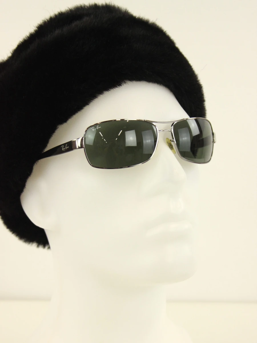 Ray-Ban RB3379 zonnebril met zilverkleurig metalen montuur - foto 10