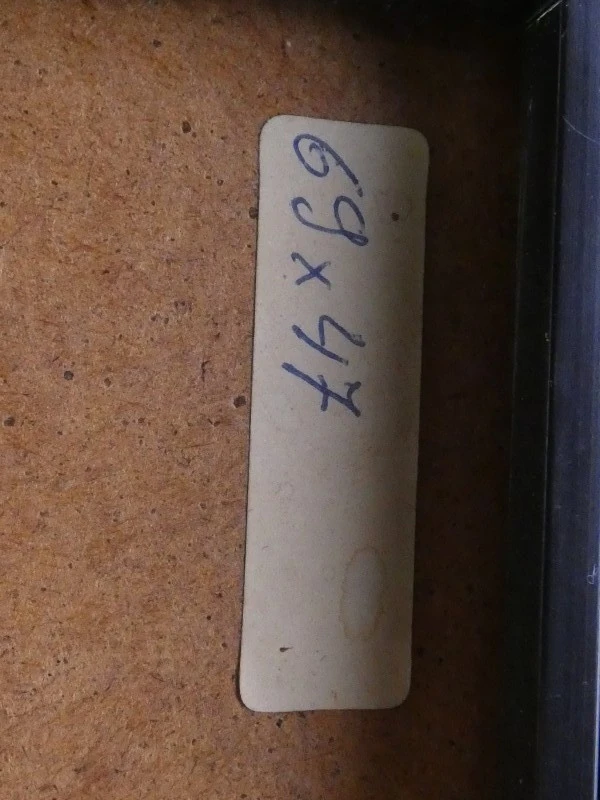 Ingelijst ets ‘Fluweelpootje’ 1979 – E.A.  gesigneerd - foto 9